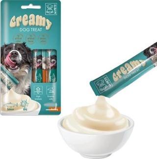 M-Pets Köpek Ödülü Creamy Somon Balıklı Biftekli 4 x 15 Gr