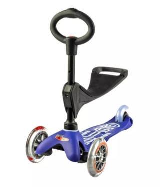 Micro Mini Scooter 3in1 Deluxe Blue Mmd014
