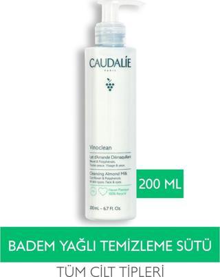 Caudalie Vinoclean Badem Yağlı Temizleme Sütü 200 ml