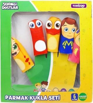 Sevimli Dostlar Peluş Parmak Kuklası