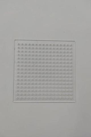 Pixel Pixel Boncuk Dizme Tablası - Şeffaf Kare Ppp16-01
