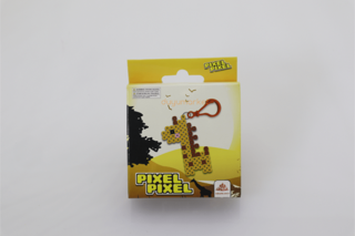 Pixel Pixel Zürafa Anahtarlık Yapım Seti