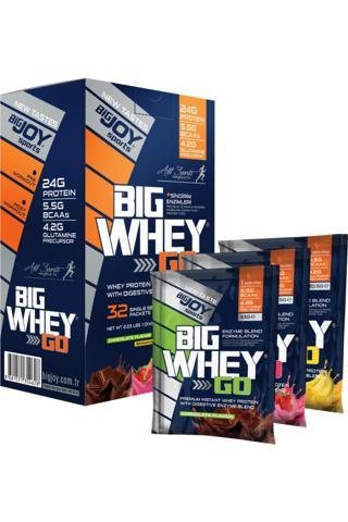 Bigrjoy Sports Whey Protein Bigr Whey gro Protein Tozu Tekli Sachet Mix Aroma 32 Servis 1040 gr