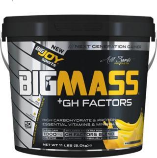 Bigjoy Sports Bigmass Gh Factors Mass Gainer 5 Kg Muz Aroma Karbonhidrat Tozu High Carbonhidrate&protein&vitamins