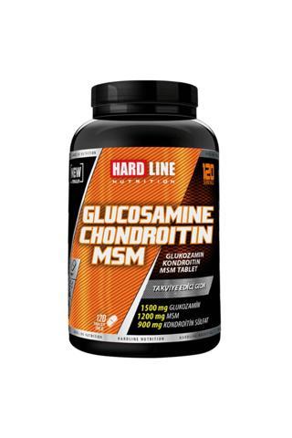 Hardline Glucosamine Chondroitin Msm 120 Tablet Glukozamin