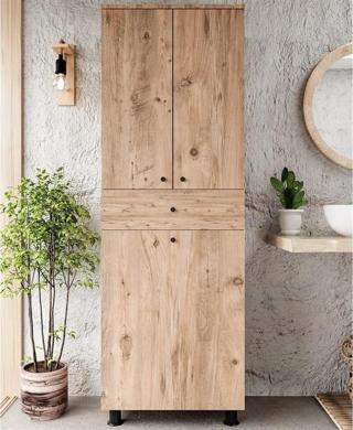 Chancolye Mia Banyo Dolabı Sepetli Atlantik Çam