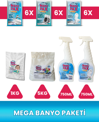 Nanopax MEGA BANYO SETİ
