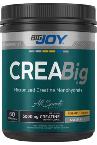 Bigjoy Sports Creabig Creatine Monohydrate Ananas 420 gr Kreatin Micronized Amino Asit