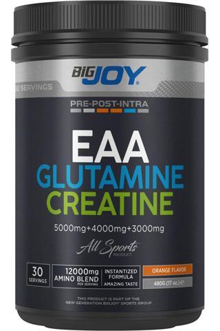 Bigjoy Sports EAA+Glutamin+Kreatin Portakal 480g-3gr Creatine+4gr Glutamine+5gr Essansiyel Amino Asitler