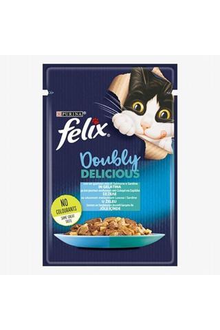 Felix Somonlu & Sardalyalı Yetişkin Kedi Konservesi 26 Adet 85 gr
