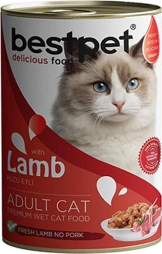 Bestpet Kuzulu Jöleli Yetişkin Kedi Konservesi 400 Gr - Farmapets