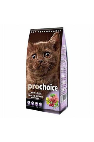 ProChoice Pro 38 Kitten Kuzu Eti Ve Pirinçli Yavru Kedi Maması 15kg