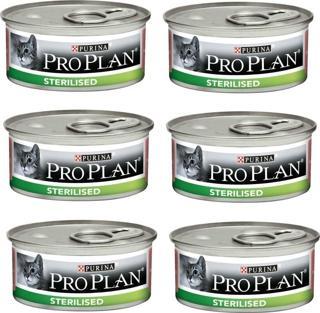 Pro Plan Sterilised Ton Ve Somonlu Kedi Konserve 85 Gr. X 6 Adet