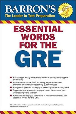 Essential Words for the GRE 4th Edition (Barron's Essential Words for the GRE) - Phillip Geer - Barrons Educational Series