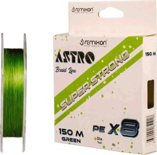 Remixon Astro 8X 150m Green İp Misina 0.13 mm /  18lb-8.2 kg