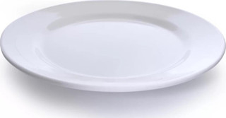 Emr melamin 6 lı servis tabak - 25 cm. servis tatlı tabağı 