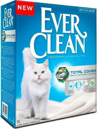 Total Cover İnce Taneli Topaklaşan Kedi Kumu 6 L
