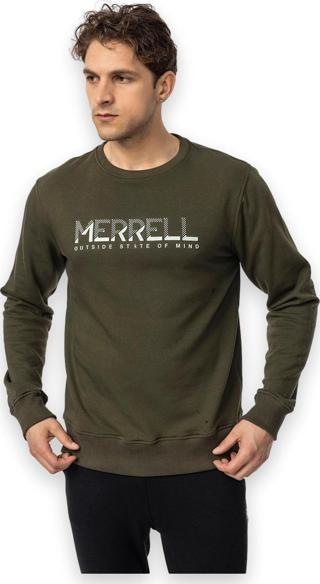Merrell M25Smithm Outdoor Sweat Haki Erkek Sweatshirt