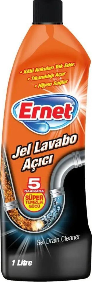 Ernet Lavabo Açıcı Jel 1 L