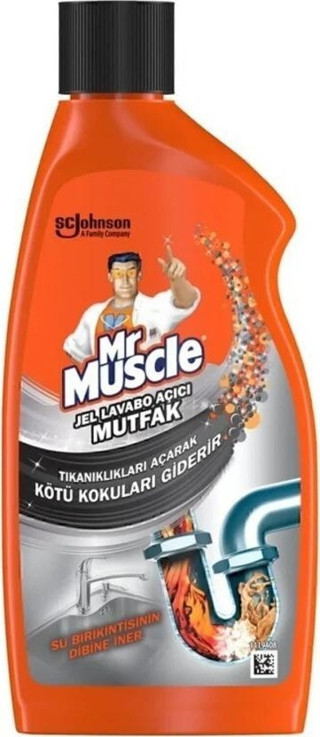 Mr. Muscle Jel Lavabo Açıcı 500 ml