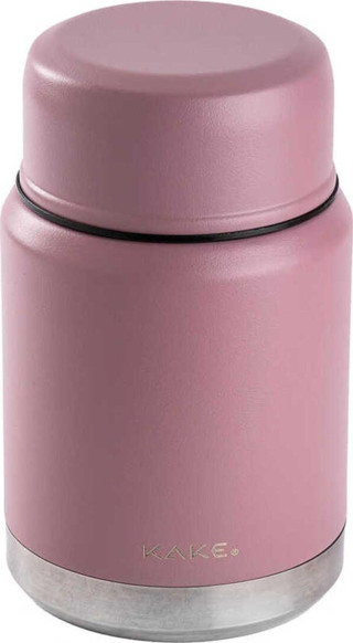Tantitoni KAKE, 500 ml, Paslanmaz, Sızdırmaz, Çelik Kaşıklı, Yemek Termosu, Sefer Tası, GINGER KFY-XD017