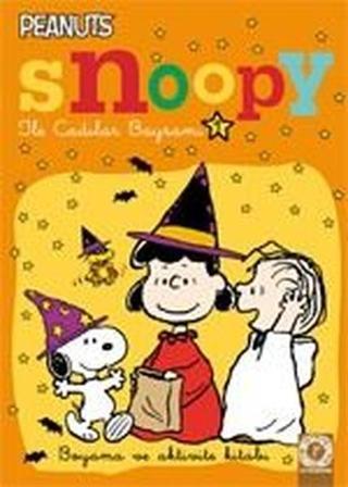 Snoopy ile Cadılar Bayramı 1-Boyama ve Aktivite Kitabı - Kolektif  - Artemis Çocuk