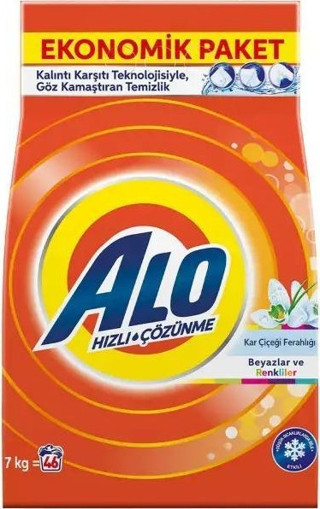 Alo Matik 7 Kg Çamaşır Deterjanı Beyazlar ve Renkliler İçin