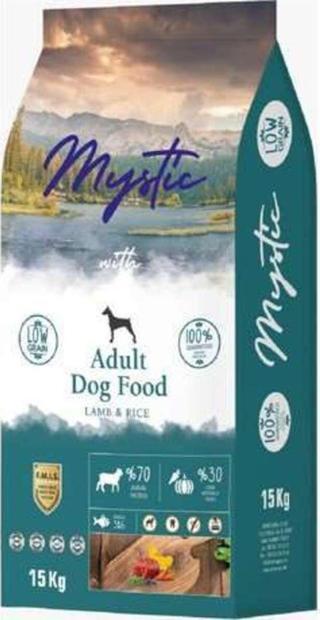 Mystic Düşük Tahıllı Kuzu Etli Yetişkin Köpek Maması 15 Kg