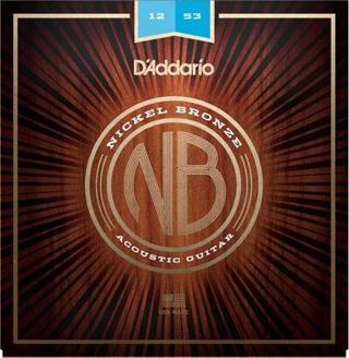 DADDARIO NB1253 AKUSTİK GİTAR TEL SETİ, NICKEL BRONZE, REGULAR LIGHT