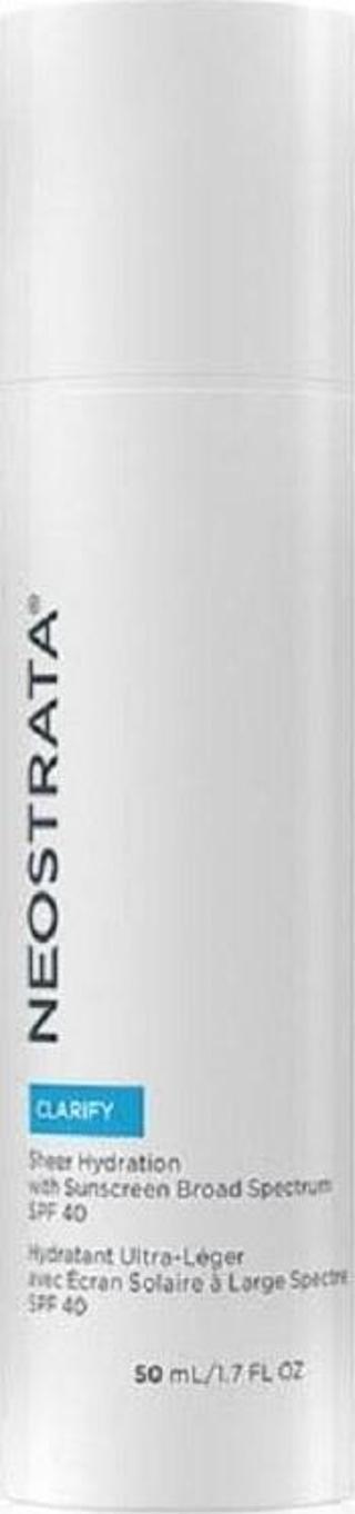 NeoStrata Sheer Hydration Sunscreen Broad Spf 40 50 ml