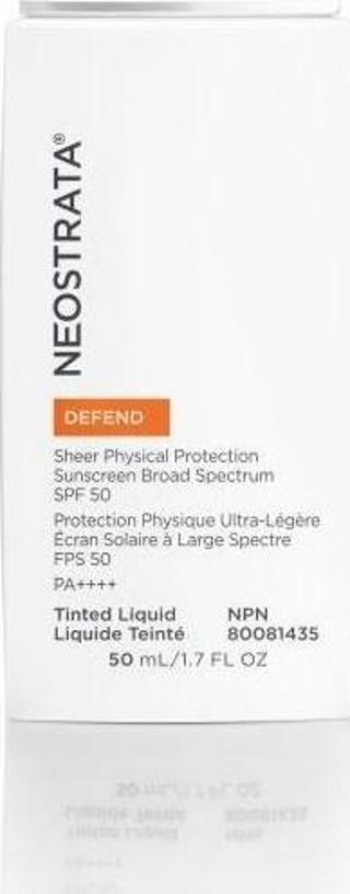 Neostrata Sheer Physical Protection Spf 50 50 Ml Yağsız Nemlendirici Krem