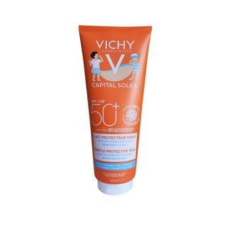 Vichy Capital Soleil SPF 50+ Çocuklar İçin Yüz ve Vücut Güneş Sütü 300 ml