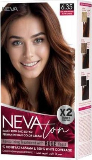 Nevaton 2 Li  Saç Boyası  6.35 Altın Kahve