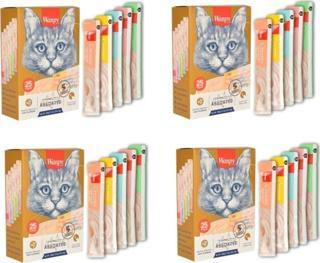 Wanpy Kedi Sıvı Ödül Karma 25 Li X 4 Lü Eko Paket