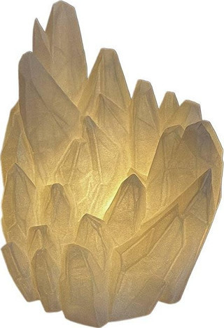 Kristal Formlu Gece Lambası