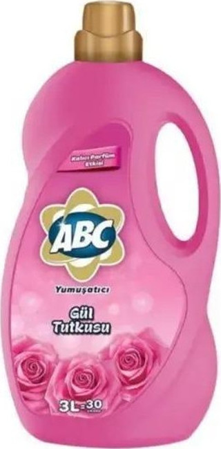 ABC Gül Tutkusu Yumuşatıcı 30 Yıkama 3 lt