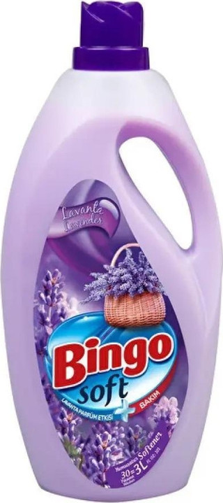 Bingo Soft Lavanta Rüzgarı Çamaşır Yumuşatıcısı 3L