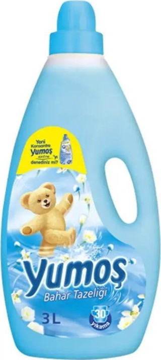 Yumoş Bahar Tazeliği Çamaşır Yumuşatıcısı 3 lt 30 Yıkama