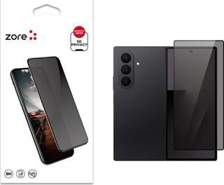 Galaxy Z Fold 7 Zore New 5D Privacy Temperli Ekran Koruyucu