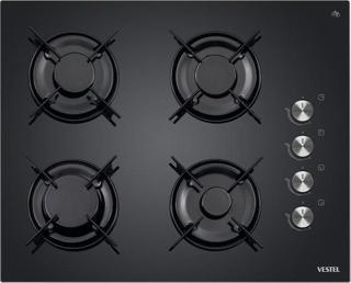 Vestel AO-65104 S DG-T Siyah Ankastre Ocak