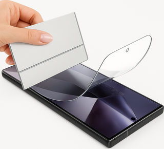 Samsung Galaxy S25 Ultra Ekran Koruyucu Nano 9H 0.3mm Esnek Mat  