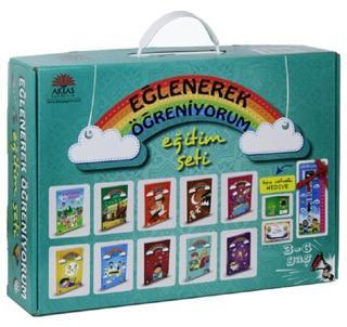 Eğlenerek Öğreniyorum-Ana Sınıfı Eğitim Seti 3-6 yaş - Aktaş Yayıncılık