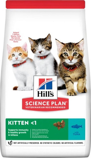 Hill’s Kitten Tuna Balıklı 1.5 kg Yavru Kuru Kedi Maması