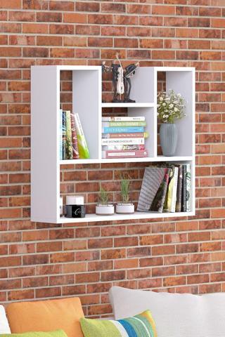 Bicabin Mono Dekoratif Duvar Rafı