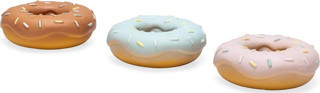 Beeztees Köpek Oyuncağı, Sesli, Donut, Lateks, Çeşitli Renklerde, 7x7x3cm