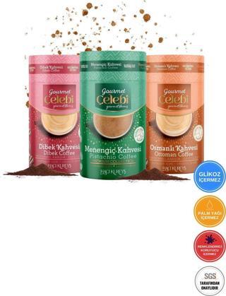 Gourmet Çelebi Osmanlı, Dibek Ve Menengiç Kahvesi 250 Gr.