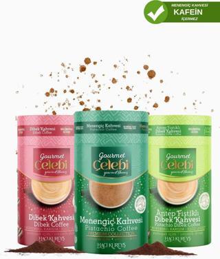 Gourmet Çelebi Dibek,Menengiç, Fıstıklı Dibek Kahvesi 250 Gr