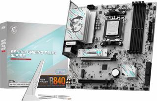 MSI B840M Gaming Plus WiFi6E DDR5 (8000MHz)OC M.2 HDMI/USB-C PCIe 4.0 AM5 mATX Anakart