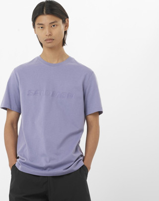 Salomon Bıg Logo Tee M Erkek Lacivert Tshirt Lc2526800-55113