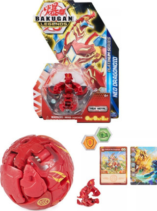 Toyfest Bakugan Evolutions Platinum Series Red Neo Dragonoid Figür - 1 Adet